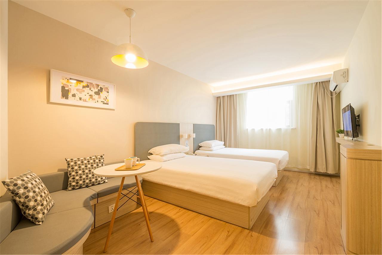 Hanting Hotel Qingdao Zhanqiao Railway Station ภายนอก รูปภาพ