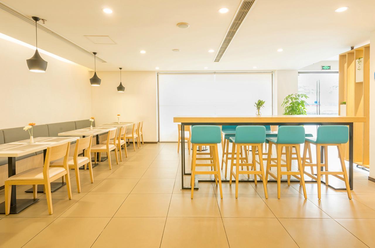 Hanting Hotel Qingdao Zhanqiao Railway Station ภายนอก รูปภาพ