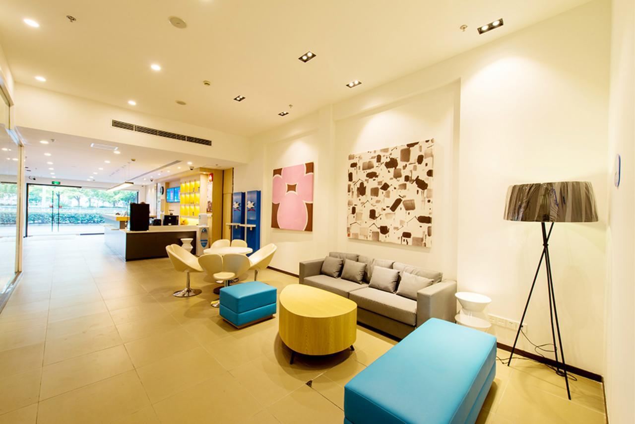 Hanting Hotel Qingdao Zhanqiao Railway Station ภายนอก รูปภาพ